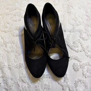 Impo Women's Black Lace Up Boots